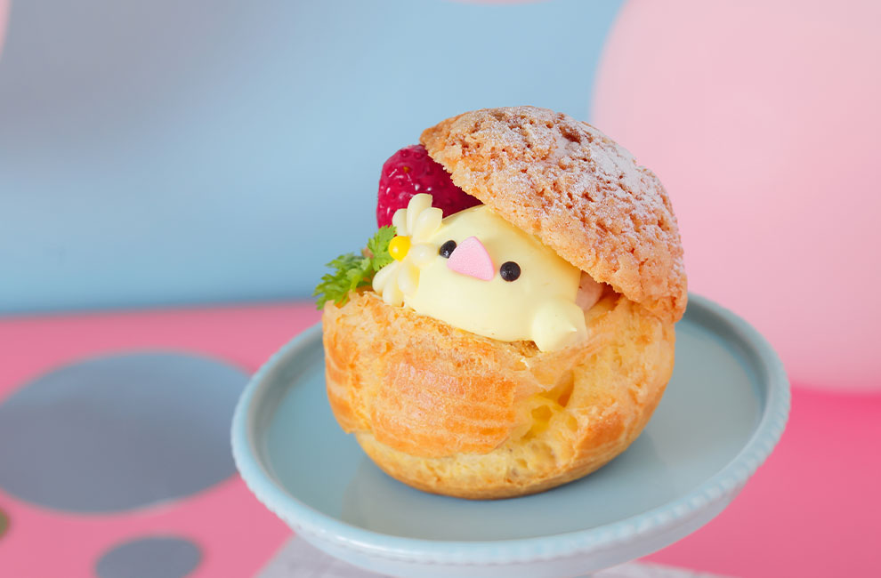 苺とことりのシュークリーム