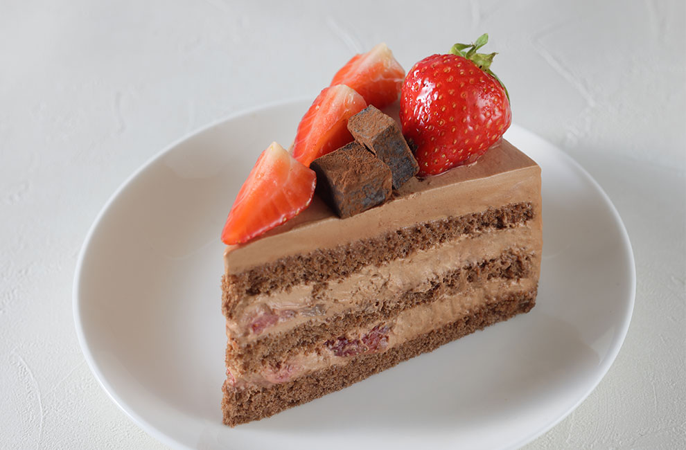 苺のショコラケーキ
