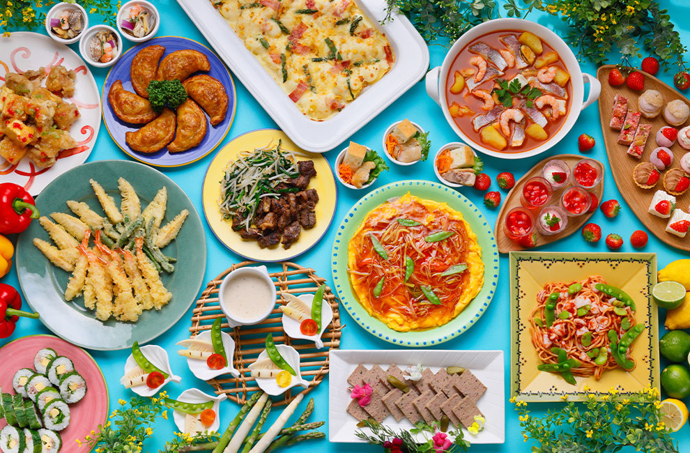 ディナービュッフェ「春のごちそうフェア」