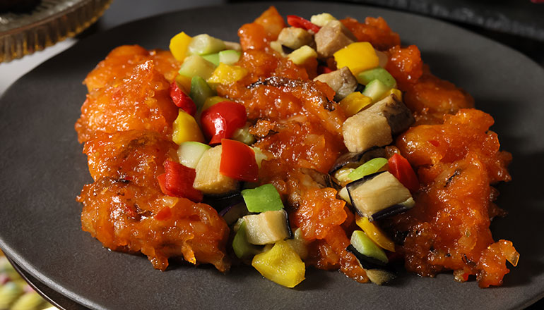 銀ブカのチリソース