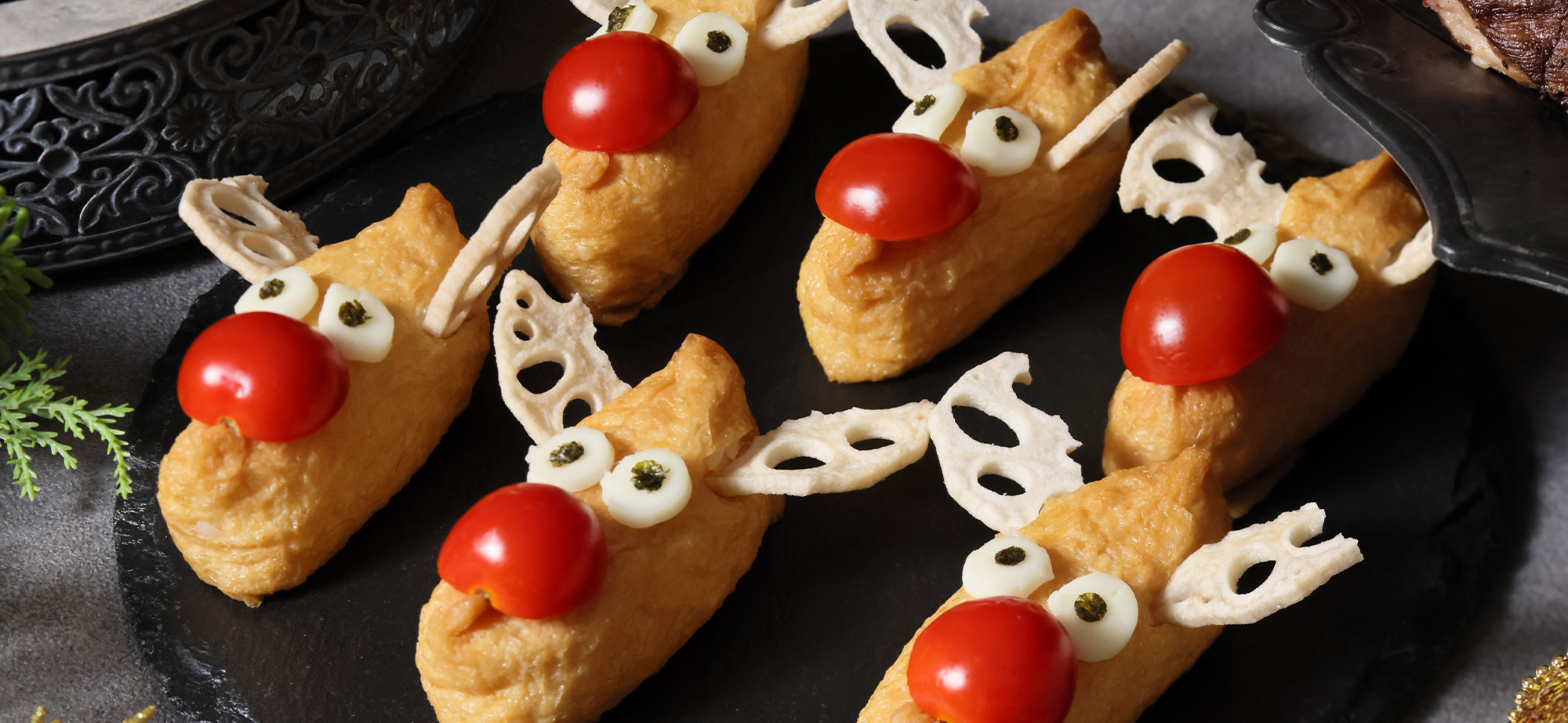 トナカイのいなり寿司