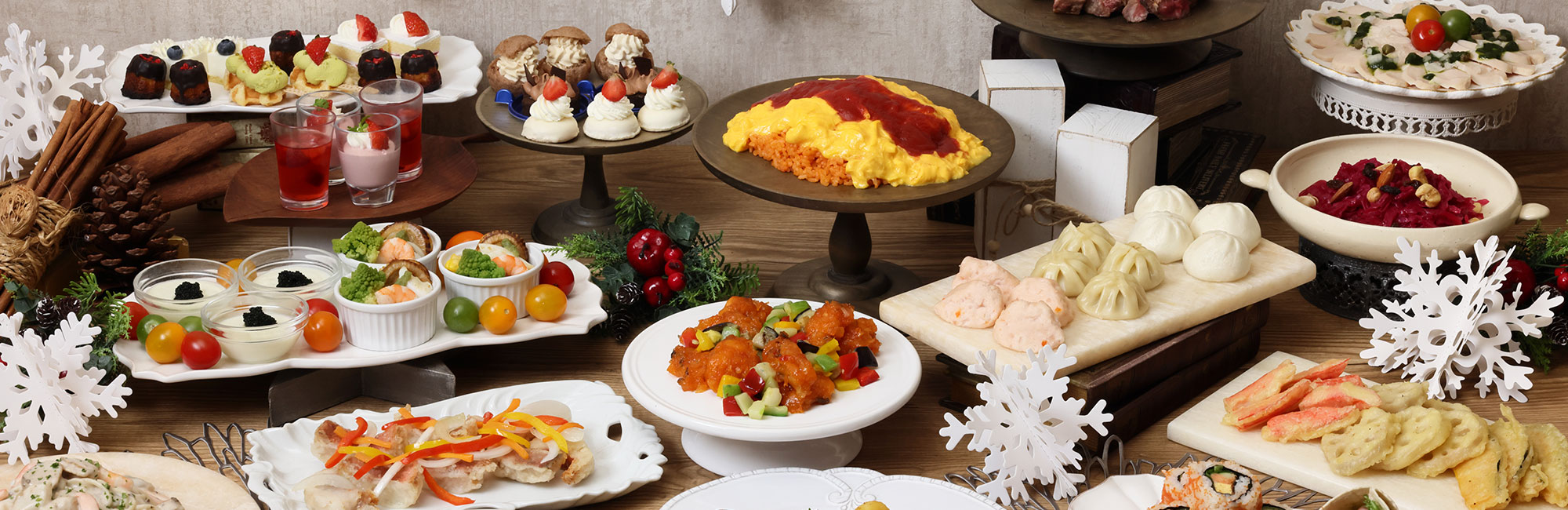 ディナービュッフェ「ウィンターフェア」