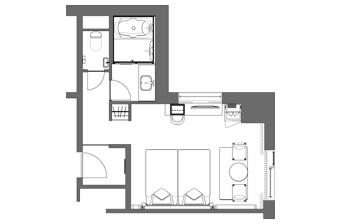 平面図（間取りは一例です）