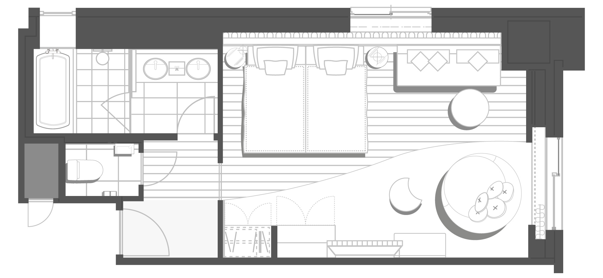 平面図（間取りは一例です）