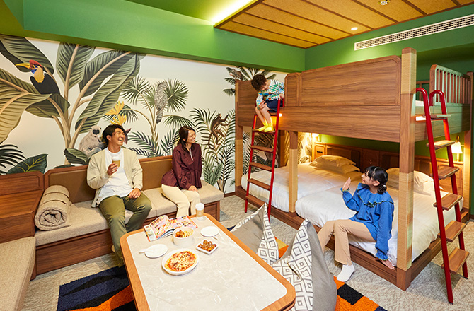 ドキドキアドベンチャールーム（ファミリーイメージ）