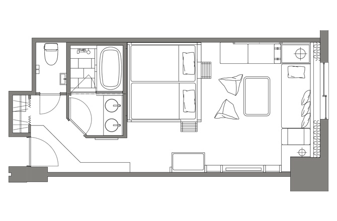 平面図（間取りは一例です）