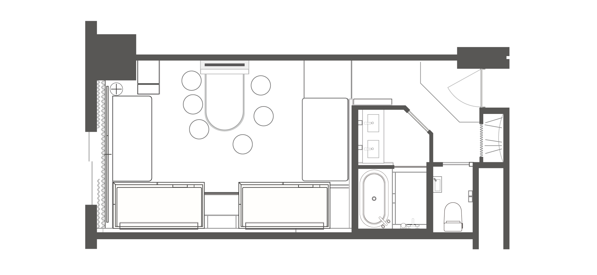 平面図（間取りは一例です）