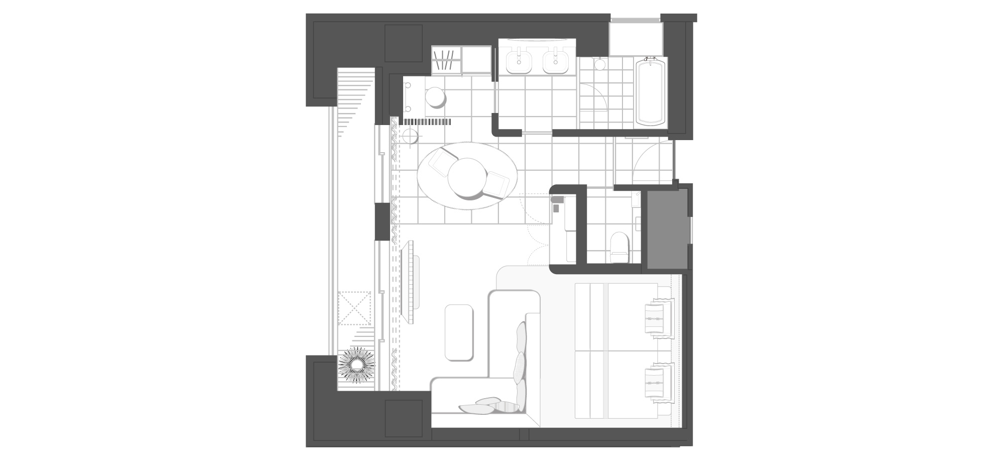 平面図（間取りは一例です）