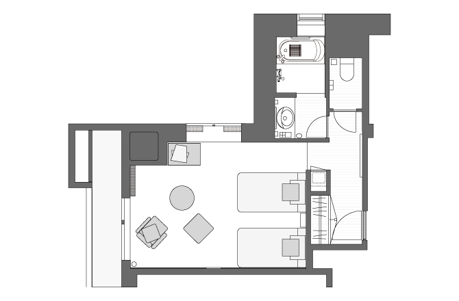 平面図（間取りは一例です）