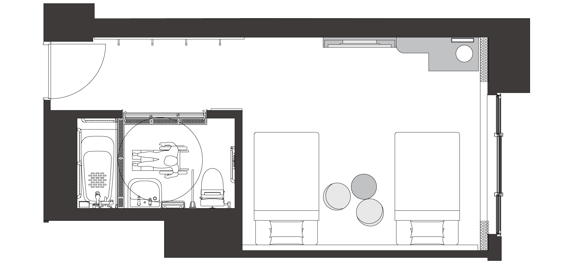 平面図（間取りは一例です）
