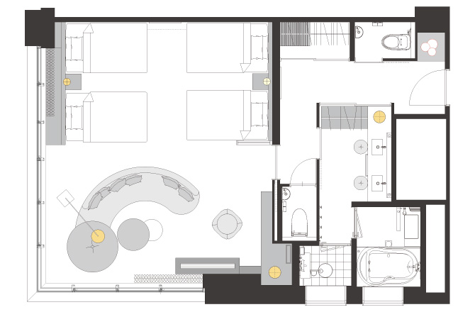 平面図（間取りは一例です）