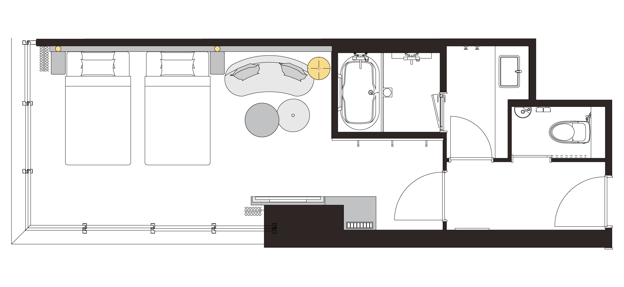 平面図（間取りは一例です）