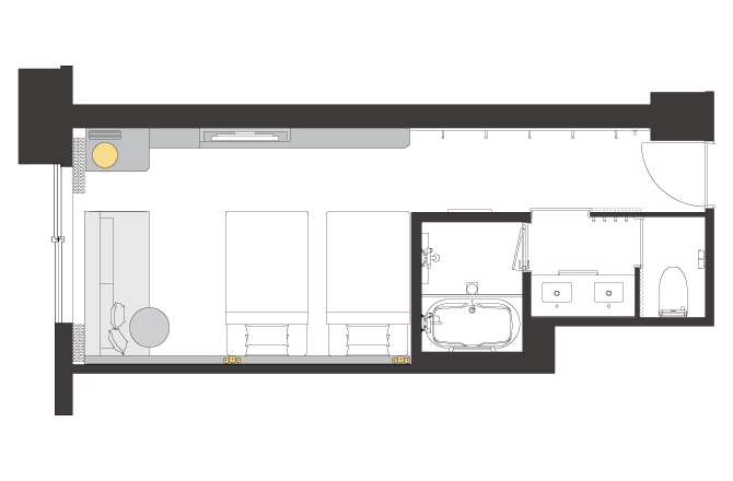 平面図（間取りは一例です）