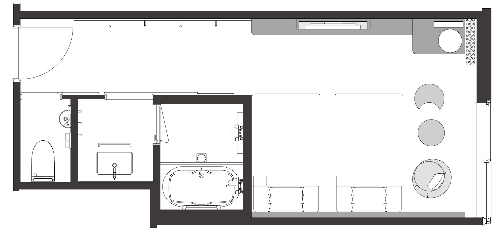 平面図（間取りは一例です）
