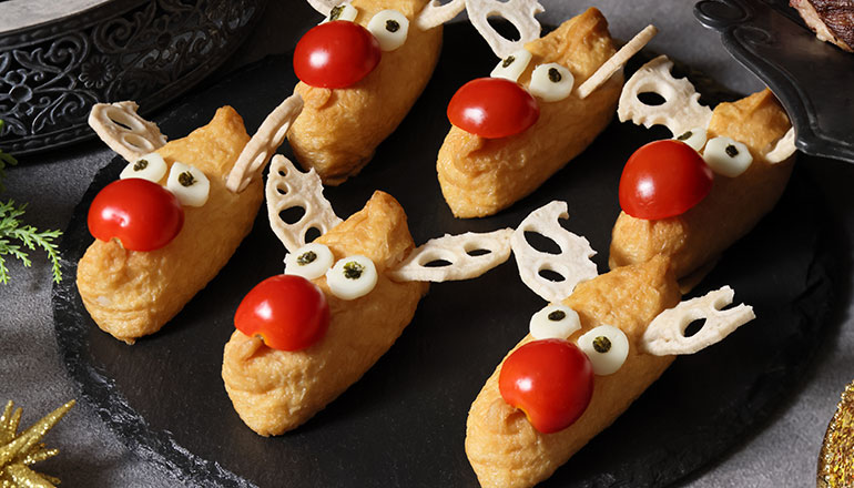 トナカイのいなり寿司