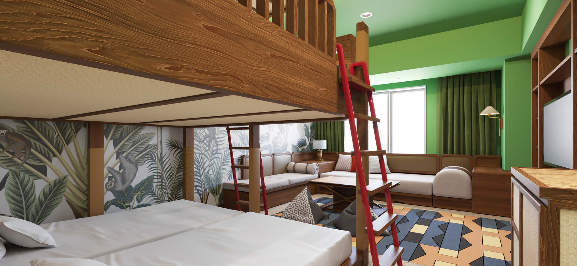 ドキドキアドベンチャールーム（客室イメージ）