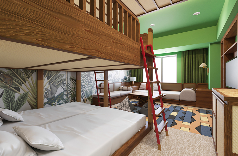 ドキドキアドベンチャールーム（客室イメージ）