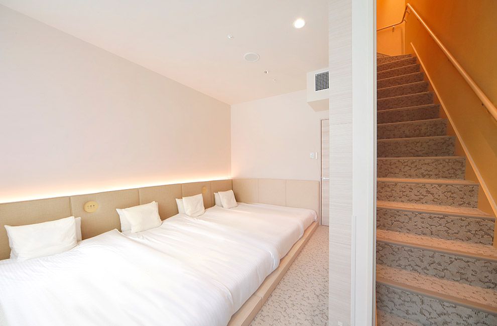 もこもこメゾネットルーム（客室イメージ）