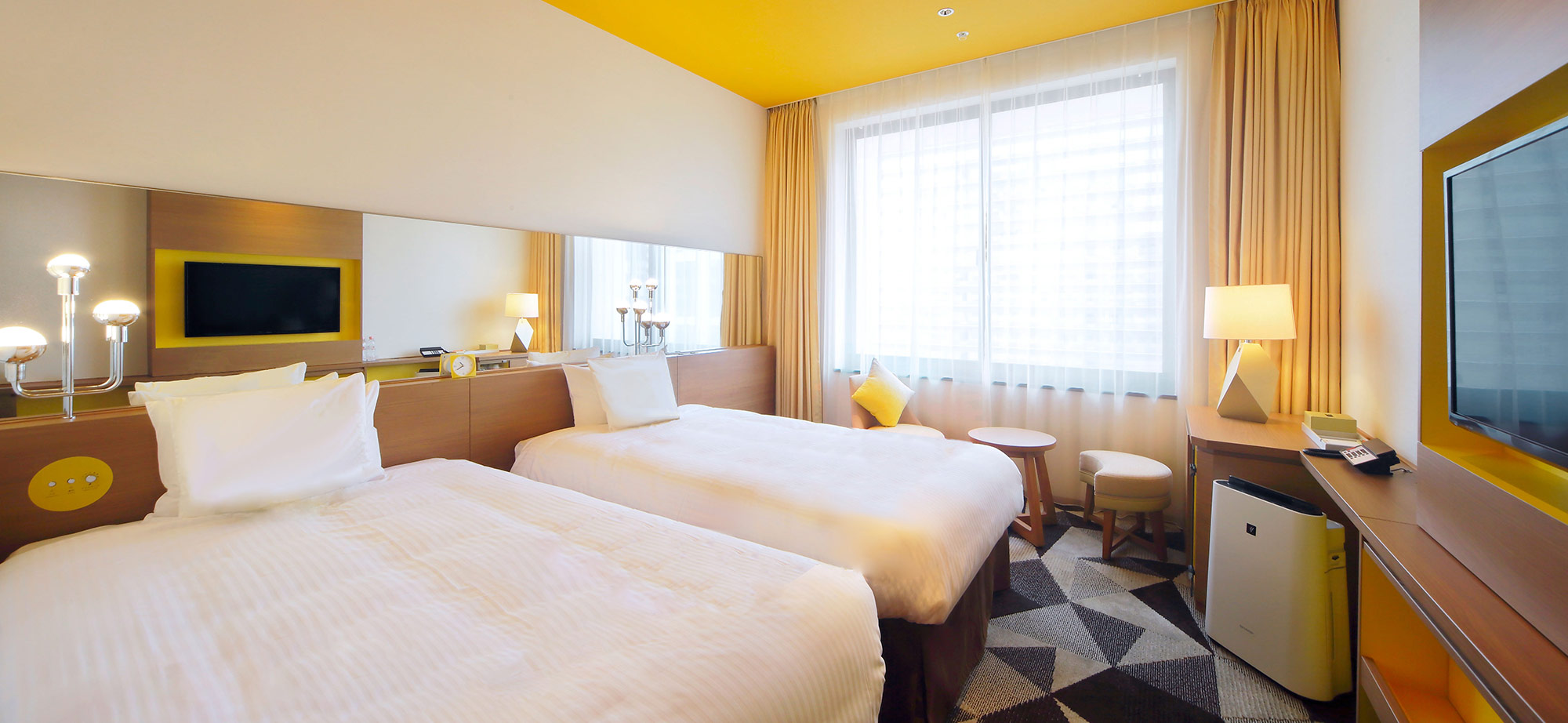 ヴィータ スタンダードツイン（客室 / プリズムイメージ）