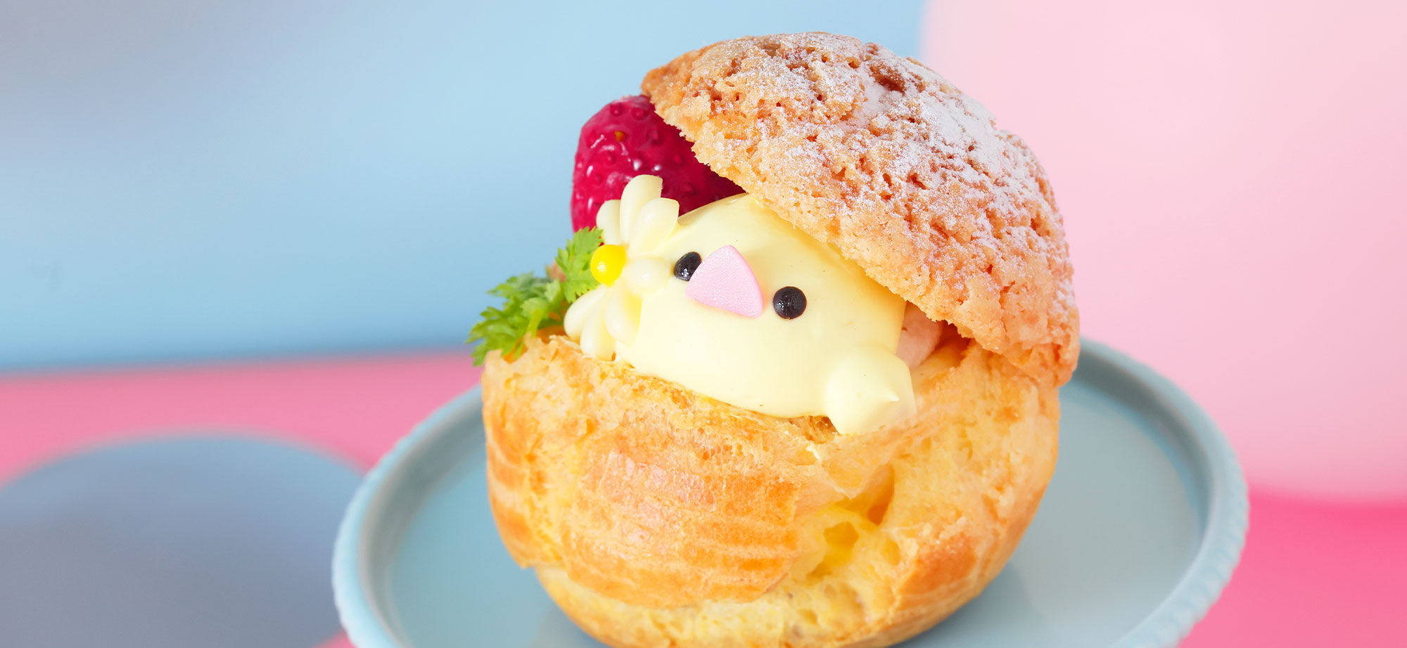 苺とことりのシュークリーム