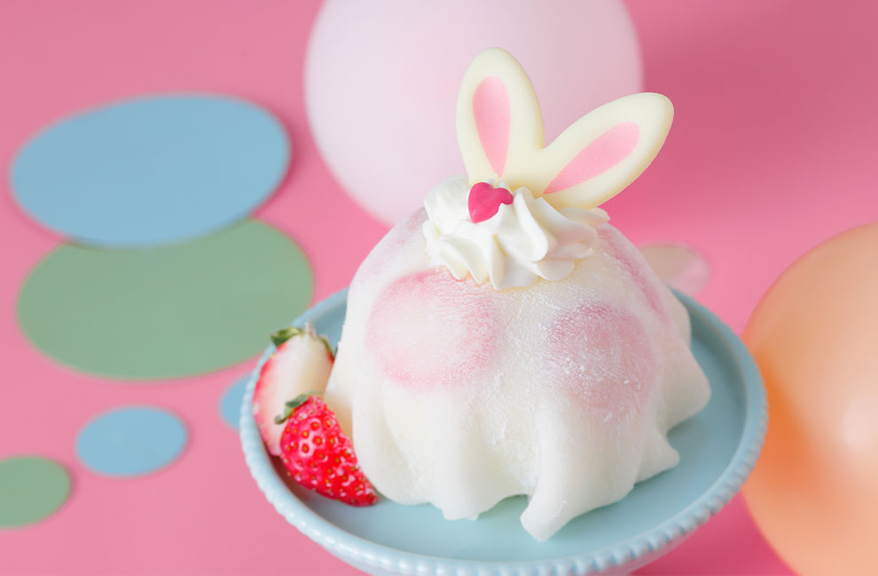 もちもちうさぎのムース