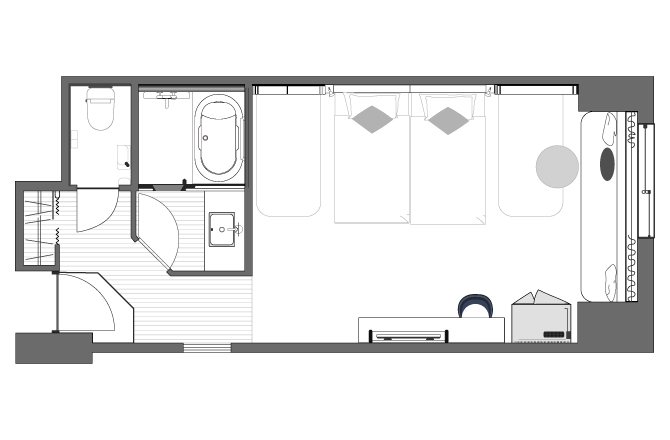 平面図（間取りは一例です）