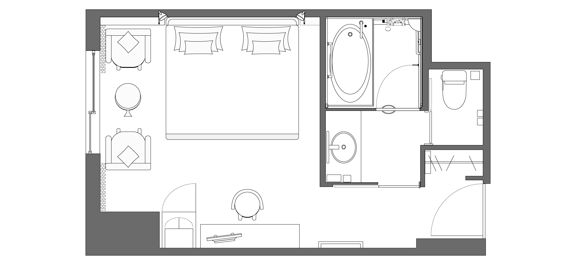 平面図（間取りは一例です）