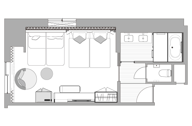 平面図（間取りは一例です）