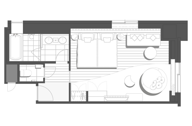 平面図（間取りは一例です）