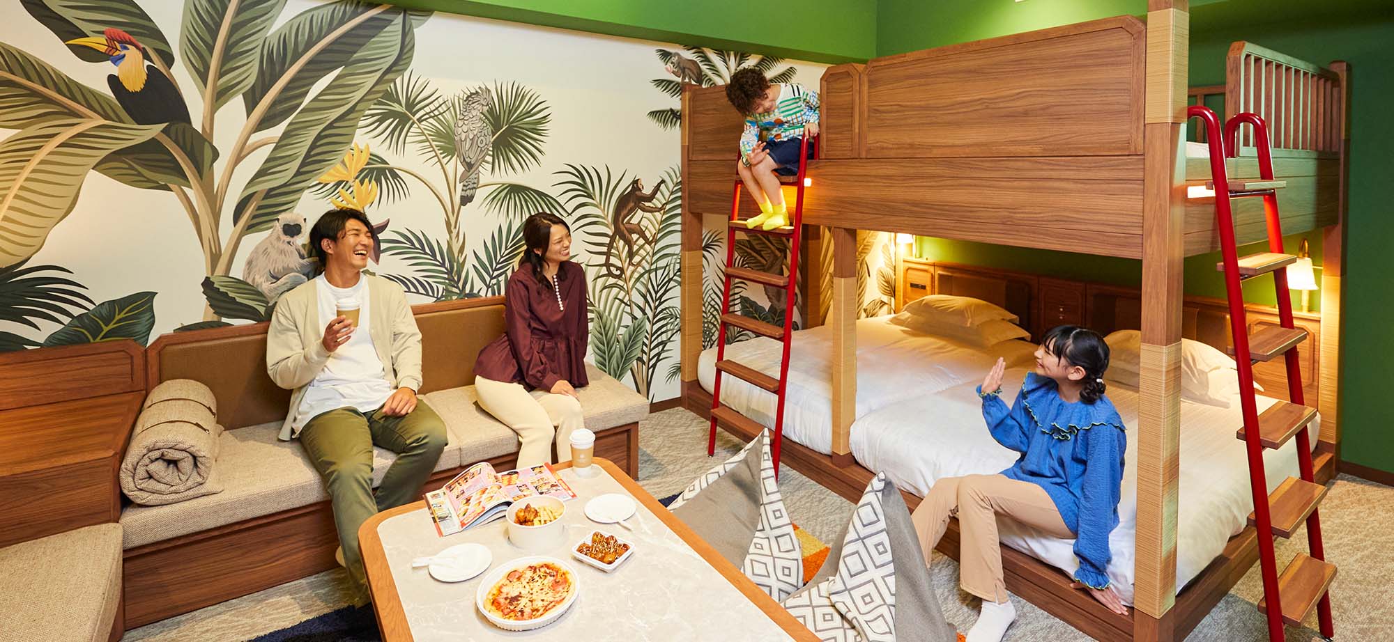 ドキドキアドベンチャールーム（ファミリーイメージ）