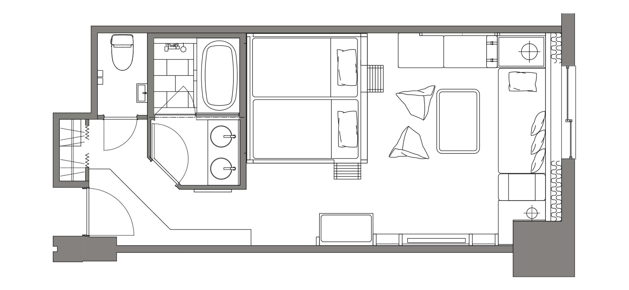 平面図（間取りは一例です）