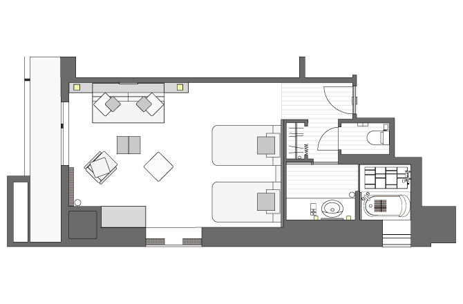 平面図（間取りは一例です）