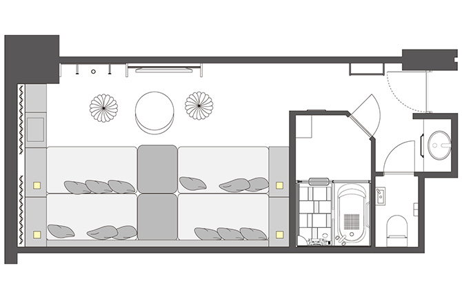 平面図（間取りは一例です）