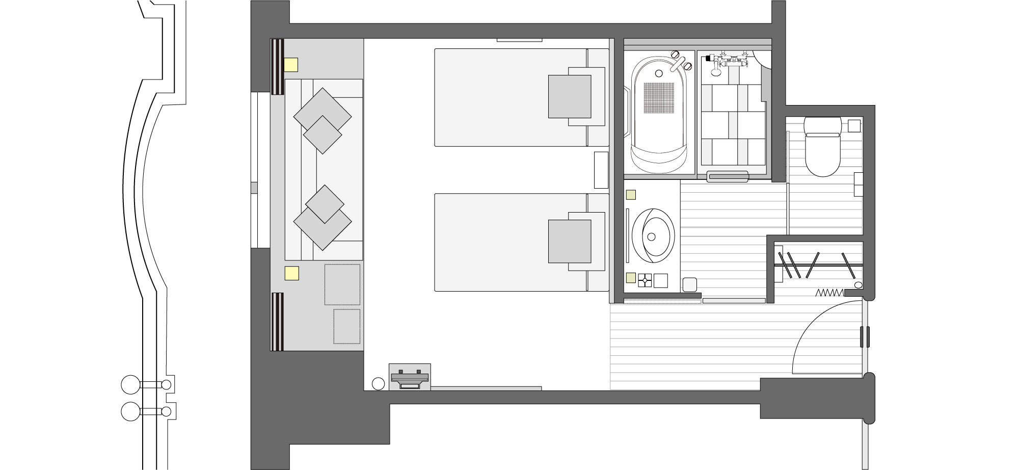 平面図（間取りは一例です）
