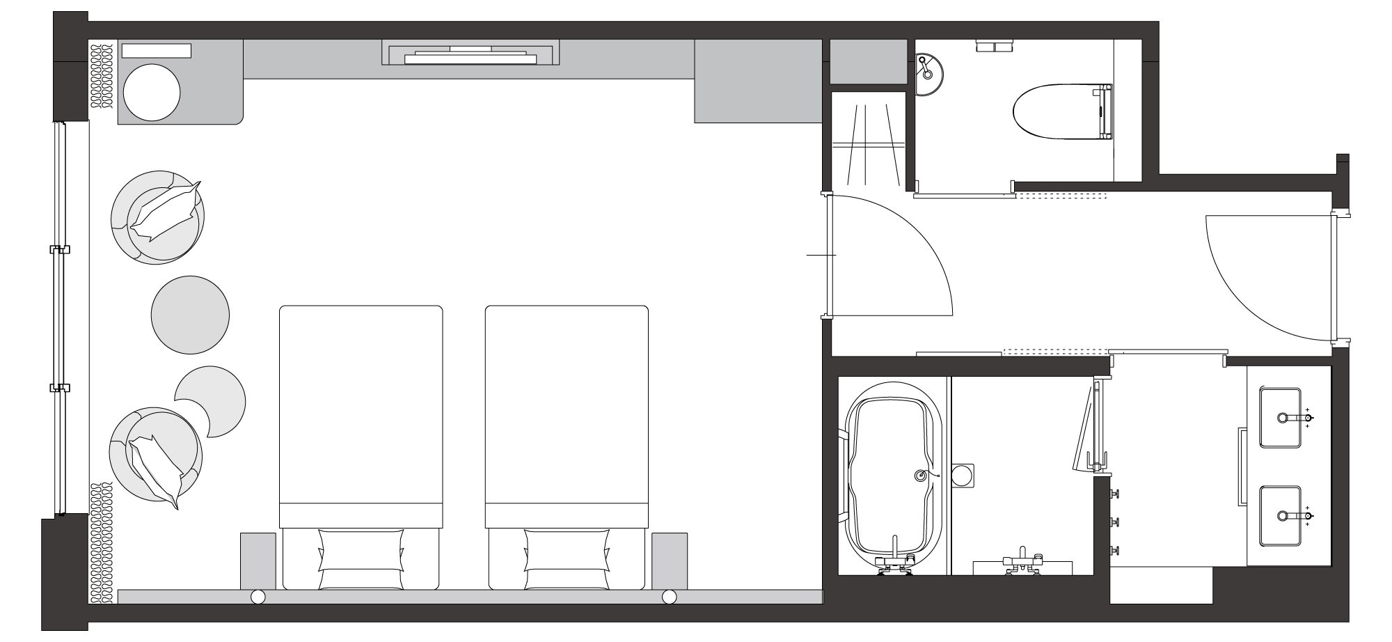 平面図（間取りは一例です）