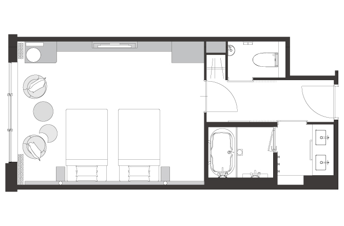 平面図（間取りは一例です）