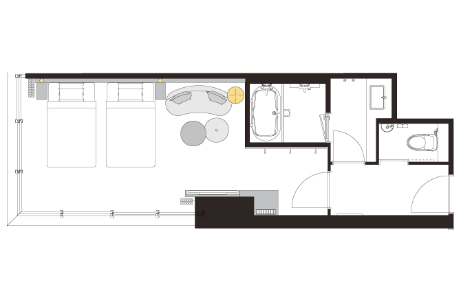 平面図（間取りは一例です）