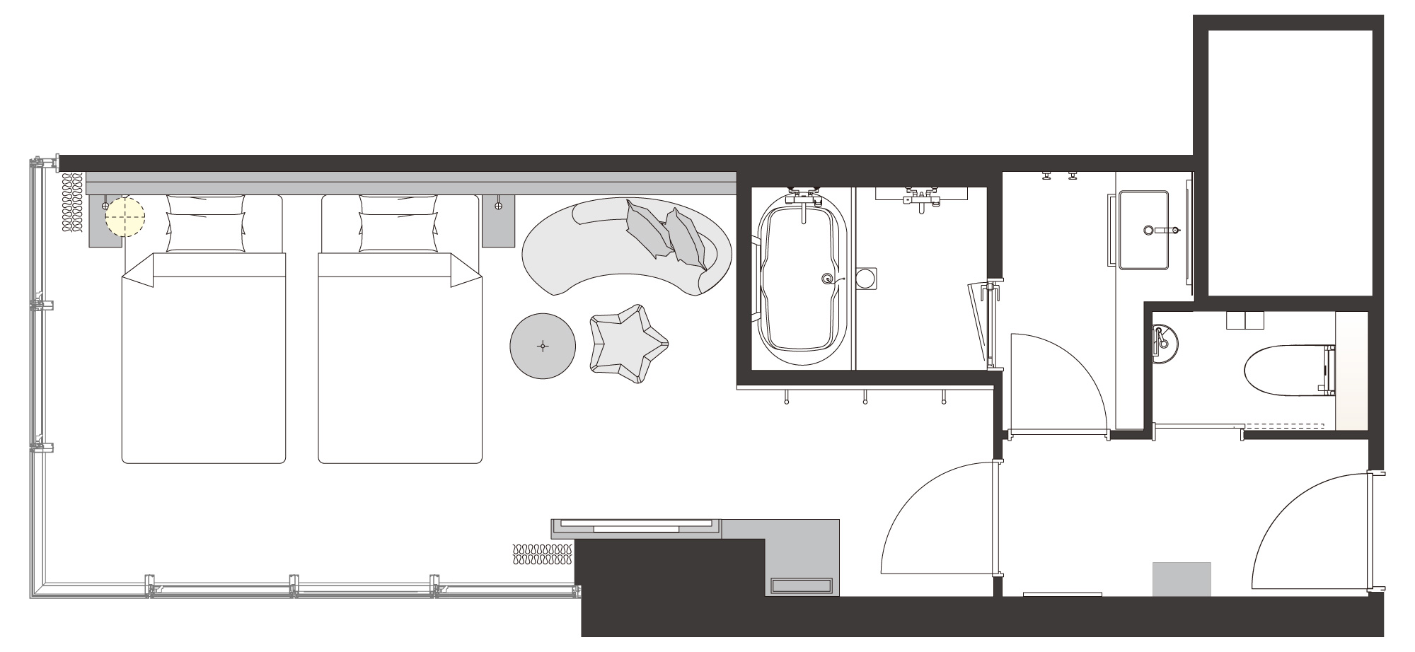 平面図（間取りは一例です）