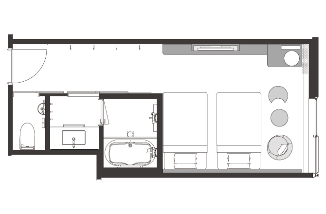 平面図（間取りは一例です）